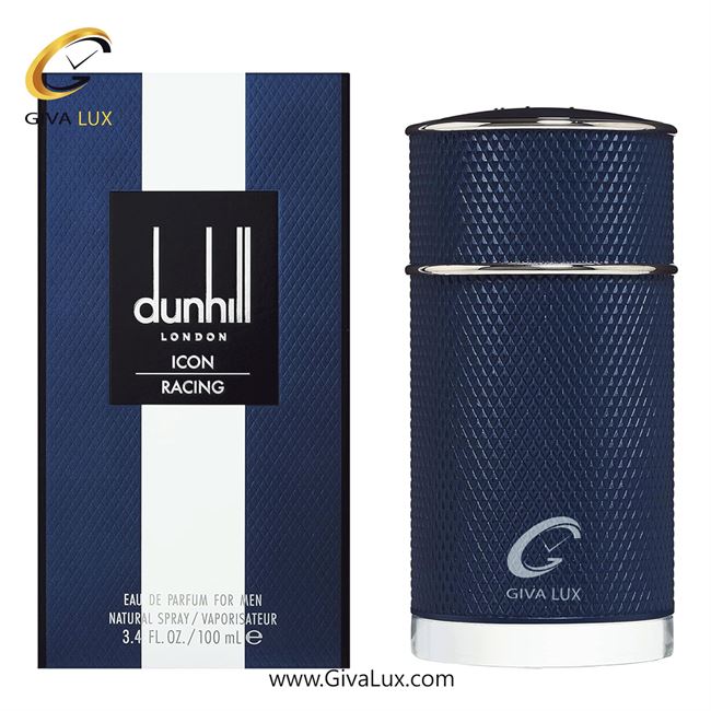  ادو پرفیوم  مردانه دانهیل اورجینال مدل Dunhill Icon Racing Blue | آیکن ریسینگ بلو حجم  100 میل